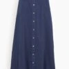 Spence Skirt In Navy 1 Spence Skirt In Navy -ULLA JOHNSON Shop 06ce58290d31e33ed746852bbb83c931