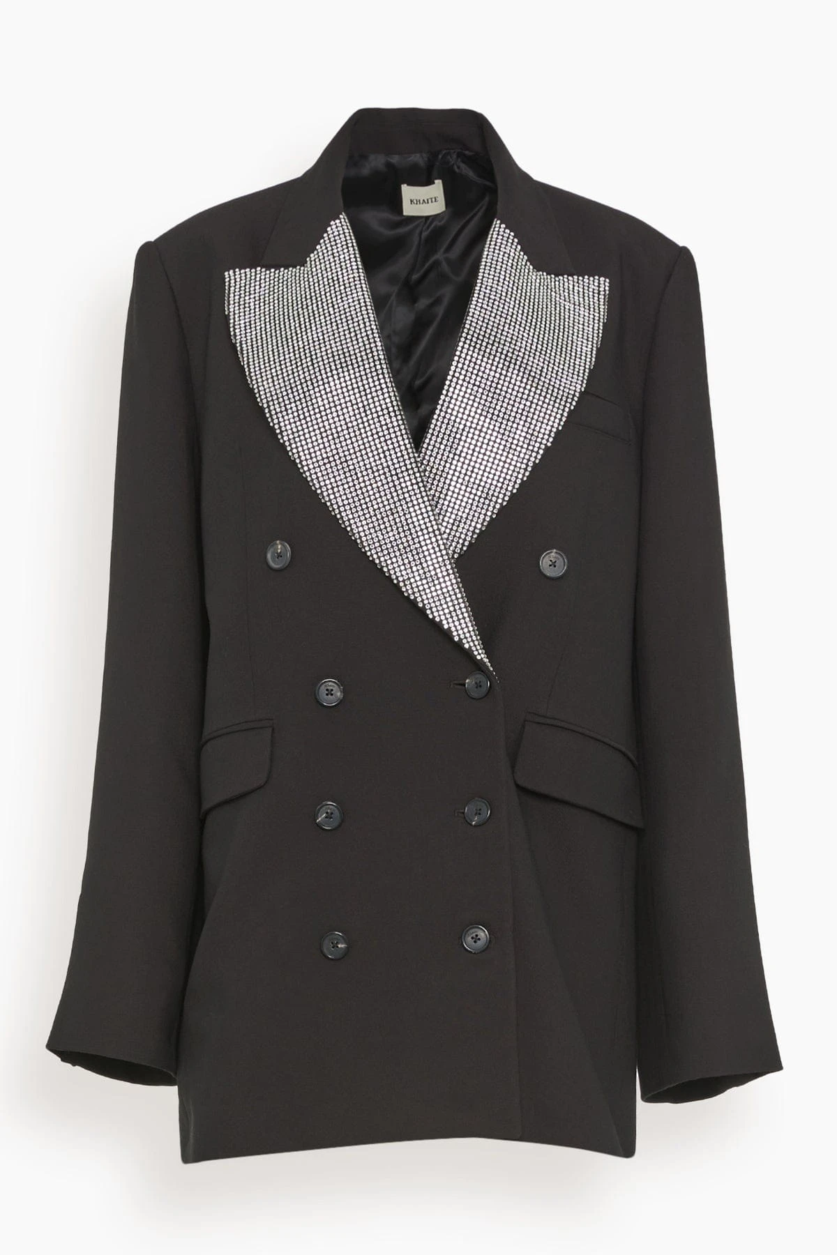 Balton Jacket With Crystals In Dark Brown 3 Balton Jacket With Crystals In Dark Brown