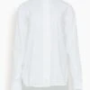 Robert Shirt In White 1 Robert Shirt In White -ULLA JOHNSON Shop 18e020d98a995a8c8772c11c6b2a1e8a