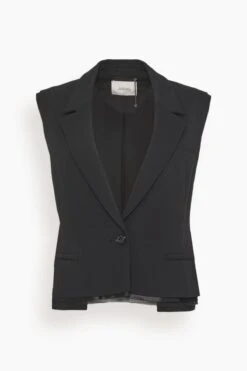 DOROTHEE SCHUMACHER Emotional Essence Vest In Pure Black