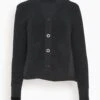 Sacai Suiting Bonding X Cotton Cashmere Knit Cardigan In Black -ULLA JOHNSON Shop 202c9405c45878ebbfeca9a7cde9ea8a