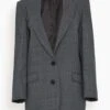 Precious Blazer In Grey 2 Precious Blazer In Grey -ULLA JOHNSON Shop 2195e49e78ec03d42cd0696de2a4a76c