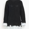 MM6 Maison Margiela Crewneck Sweater In Black 2 MM6 Maison Margiela Crewneck Sweater In Black -ULLA JOHNSON Shop 22572ccd3fe7a27b259f095ce6f8305d