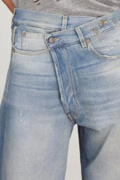 R13 Cross Over Wideleg Jean In Delancey 10 R13 Cross Over Wideleg Jean In Delancey -ULLA JOHNSON Shop 247930 4