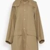 Lemaire Raincoat With Detachable Hood In Greige 2 Lemaire Raincoat With Detachable Hood In Greige -ULLA JOHNSON Shop 24c1a8ca3e002c98437c605e16e24697