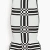 Marni Skirt In Black/White Check -ULLA JOHNSON Shop 25c9047d579c9da21dd601ae681f48fe