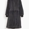 Reversible Technical Coat With Mink Trim In Noir/Basalte 1 Reversible Technical Coat With Mink Trim In Noir/Basalte -ULLA JOHNSON Shop 26df3957143fee42cfb1bce0c6621ec4