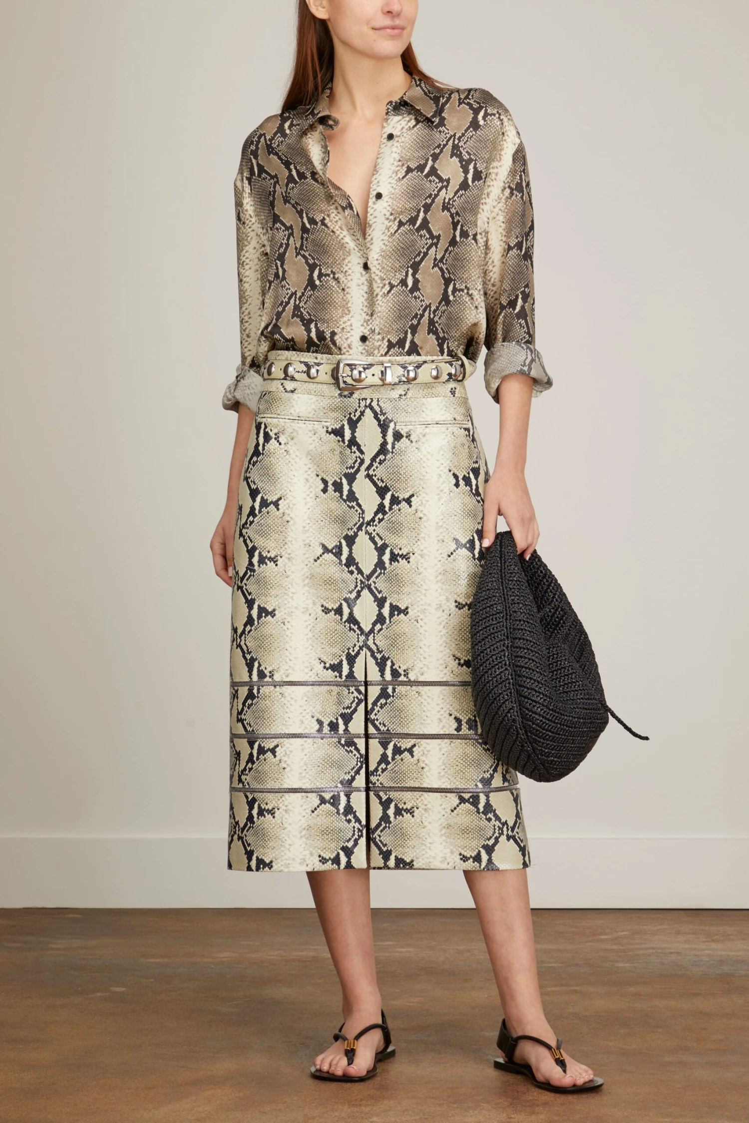 Isla Skirt In Natural 4 Isla Skirt In Natural - Image 2