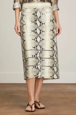 Isla Skirt In Natural 9 Isla Skirt In Natural -ULLA JOHNSON Shop 283211 2