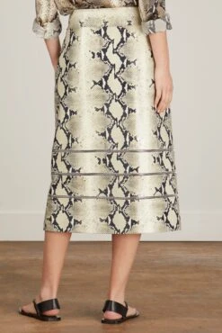 Isla Skirt In Natural 10 Isla Skirt In Natural -ULLA JOHNSON Shop 283211 3