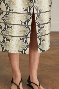 Isla Skirt In Natural 11 Isla Skirt In Natural -ULLA JOHNSON Shop 283211 4