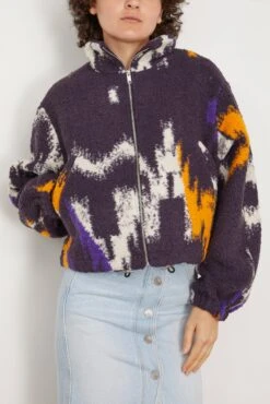 Mackensy Jacket In Dark Purple -ULLA JOHNSON Shop 290577 2