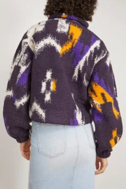 Mackensy Jacket In Dark Purple -ULLA JOHNSON Shop 290577 3