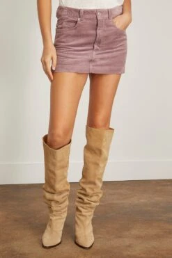 Rania Skirt In Lilac -ULLA JOHNSON Shop 290612 2