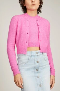Amenita Sweater In Fluo Pink 10 Amenita Sweater In Fluo Pink -ULLA JOHNSON Shop 290683 2