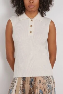 Liri Top In Cream 8 Liri Top In Cream -ULLA JOHNSON Shop 293715 2