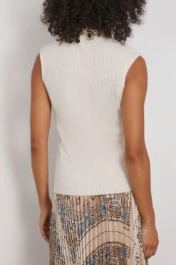 Liri Top In Cream 9 Liri Top In Cream -ULLA JOHNSON Shop 293715 3