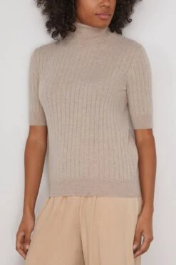Beca Sweater In Sand -ULLA JOHNSON Shop 293722 2