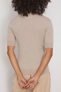 Beca Sweater In Sand -ULLA JOHNSON Shop 293722 3