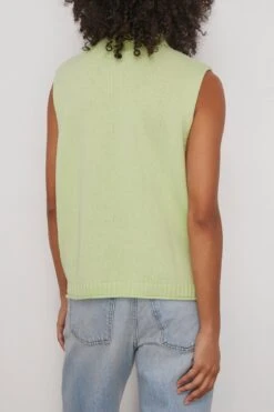 Tova Vest In Mint -ULLA JOHNSON Shop 293753 3