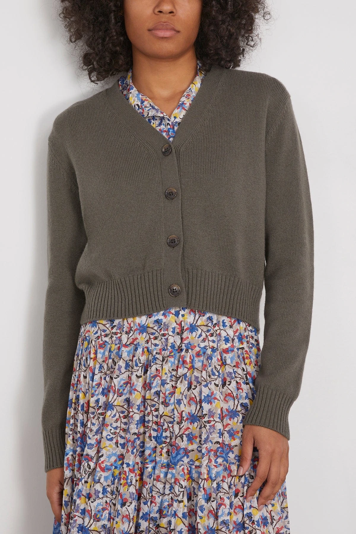 Marion Cardigan In Fern 5 Marion Cardigan In Fern - Image 3