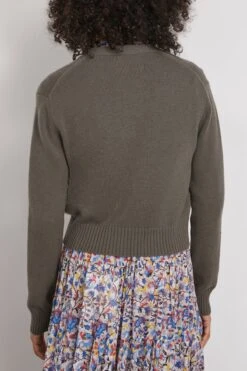 Marion Cardigan In Fern 9 Marion Cardigan In Fern -ULLA JOHNSON Shop 293760 3