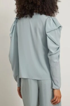 ULLA JOHNSON Brea Blouse In Agave 10 ULLA JOHNSON Brea Blouse In Agave -ULLA JOHNSON Shop 297389 3