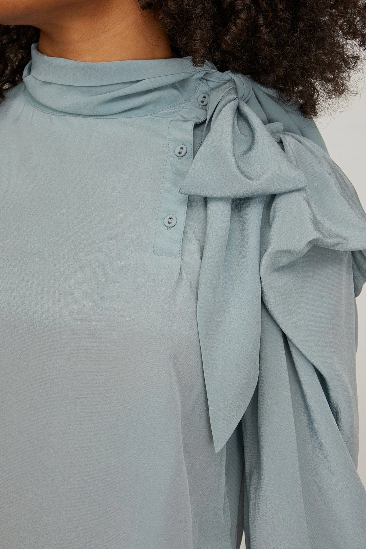 ULLA JOHNSON Brea Blouse In Agave 7 ULLA JOHNSON Brea Blouse In Agave - Image 5