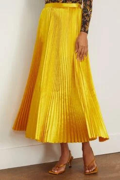 ULLA JOHNSON Rami Skirt In Sunsprite -ULLA JOHNSON Shop 297431 2