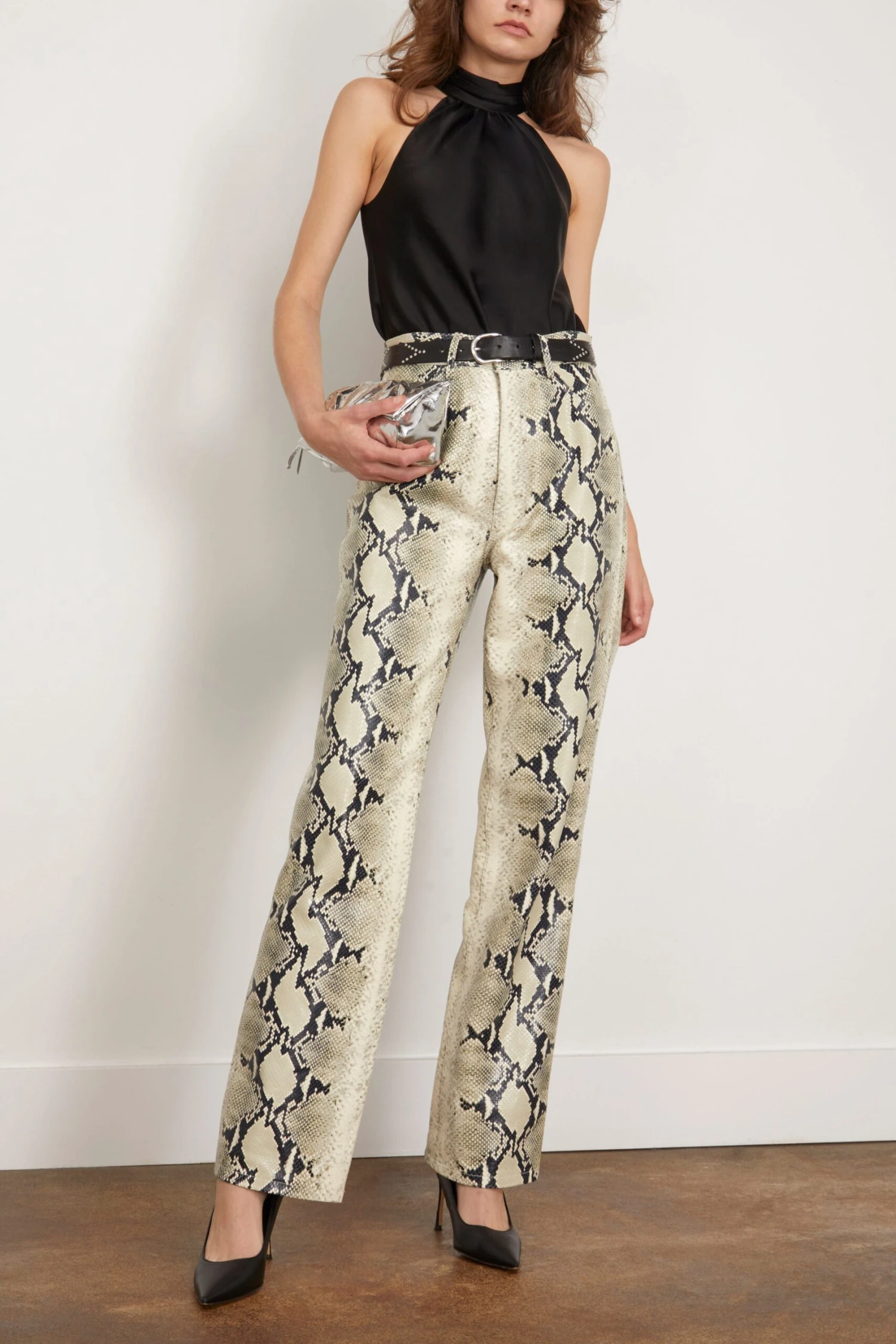 Thea Halter Top In Black 4 Thea Halter Top In Black - Image 2