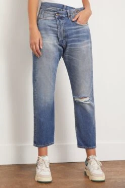 R13 Crossover Jean In Amber Blue -ULLA JOHNSON Shop 299314 2