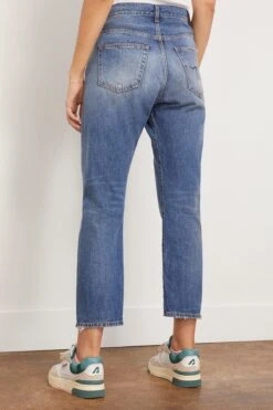 R13 Crossover Jean In Amber Blue -ULLA JOHNSON Shop 299314 3