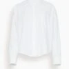 Jordy Shirt In White -ULLA JOHNSON Shop 29a33a1be195b7131c006e71dc2cd886