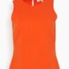 DOROTHEE SCHUMACHER Emotional Essence II Top In Spiced Orange -ULLA JOHNSON Shop 2ad889608baa2e89fb3425322d58590f