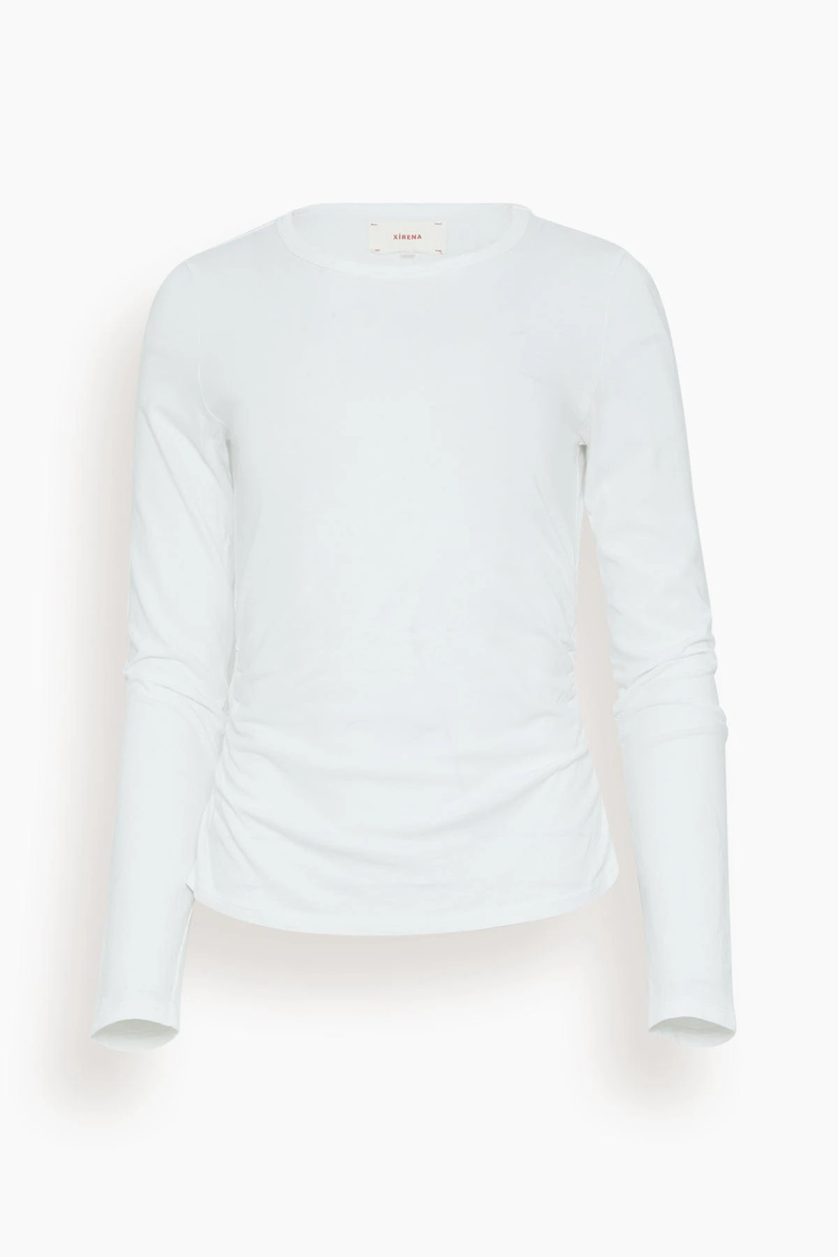 Frankie Long Sleeve Top In White 3 Frankie Long Sleeve Top In White