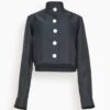 Penny Cropped Jacket In Black -ULLA JOHNSON Shop 3035645cc81cde64ac7cd434455a2033