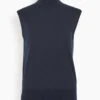 Cynthia Vest In Navy -ULLA JOHNSON Shop 367296f9cff8d9c9e0904257299d8d44