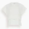 DOROTHEE SCHUMACHER Cool Softness Shirt In Camellia White -ULLA JOHNSON Shop 36bc444dd0ff615184f9c72e16c1ce44