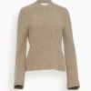 Kota Sweater In Beige Melange -ULLA JOHNSON Shop 39039c4e194851dab40b546502e60940