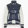 Sacai Padded Blouson In Navy/Off White -ULLA JOHNSON Shop 3d2702c21f6653bd68805fe5d68b9687