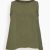 Canotta Gioia In Olive 1 Canotta Gioia In Olive -ULLA JOHNSON Shop 4642889d79832613cd25a22254636e9b