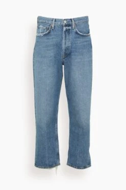 AGOLDE 90s Crop Jean In Hooked