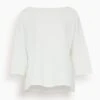Maglia Lucce In Winter White -ULLA JOHNSON Shop 47b401358b44b72a1cfaf12dec295929