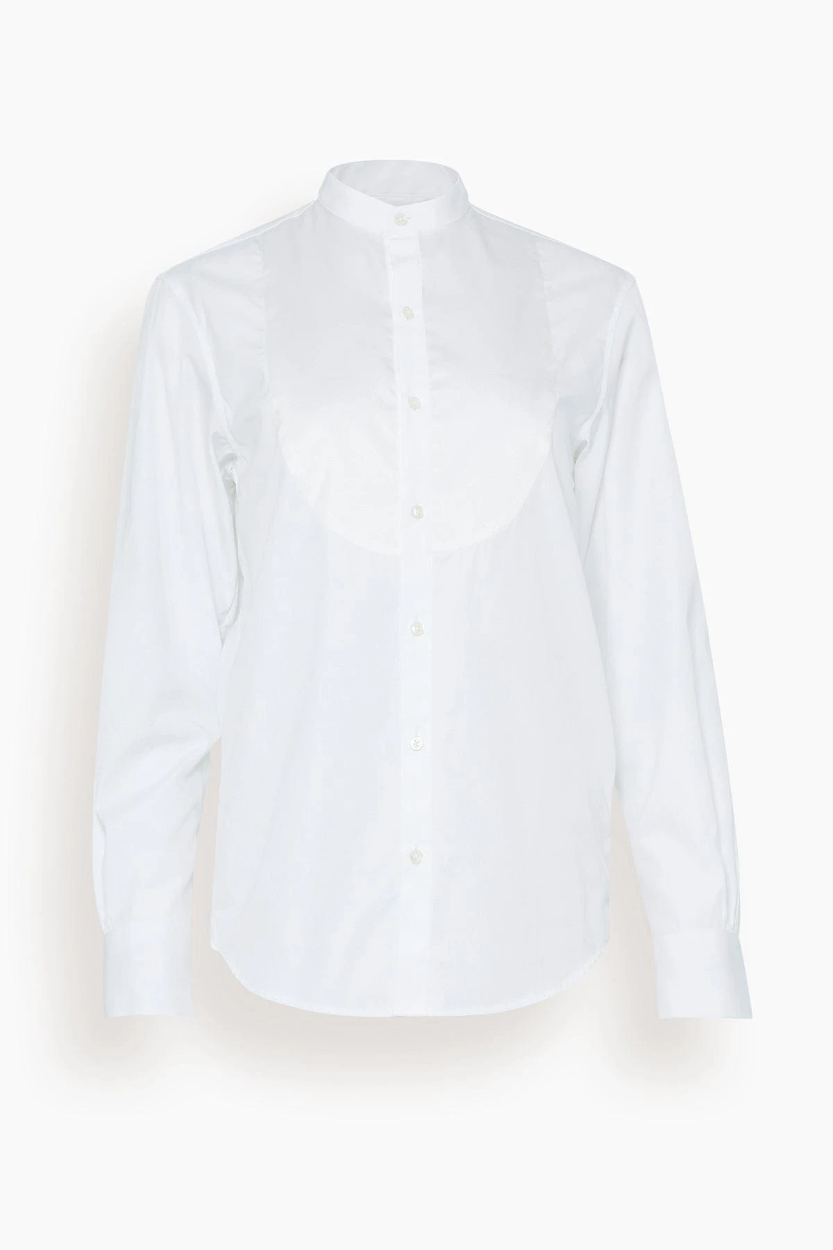Romanciere Soie Silk Shirt In White 3 Romanciere Soie Silk Shirt In White