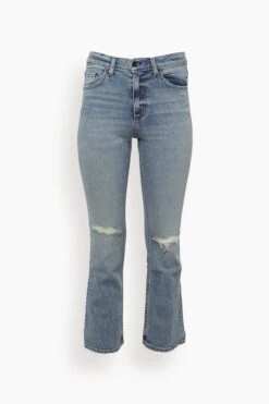 High Rise Crop Boot Jean In Montauk