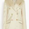 Nathan Jacket In Ecru -ULLA JOHNSON Shop 5a309f706ac9e39e7e53009c46beb76c