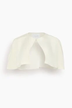 Aya Cape In White