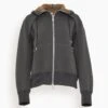 Sacai Sponge Sweat Hoodie In C/Gray -ULLA JOHNSON Shop 68ea2430c4a97a3a29e2b13bf9892f8d