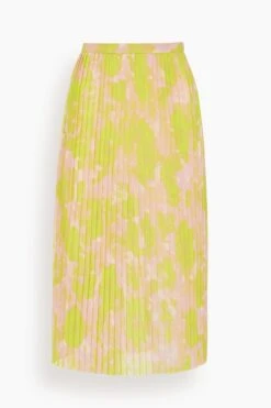 Dries Van Noten Sarean Skirt In Yellow