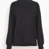 The Long Sleeve Tee In Black -ULLA JOHNSON Shop 6d1596d20f0462c15611079c6097d364